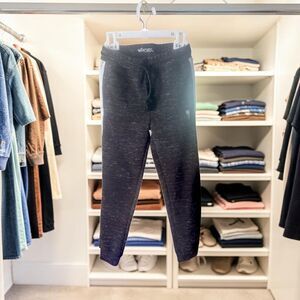 Wayside Boys Size 7 Remmy Tech Fleece Jogger Black Colorblock Pants Fair Used